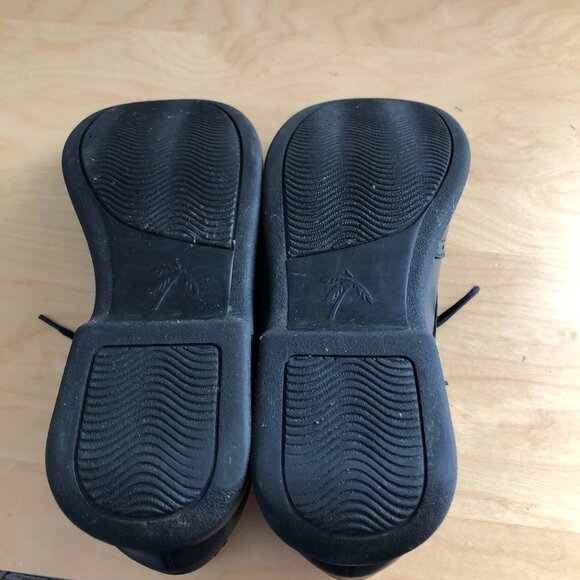 Dromedaris Hornbill Leather Lace Up Loafer Shoe Sz 39 Black Wingtip Comfort MINT - Picture 10 of 13